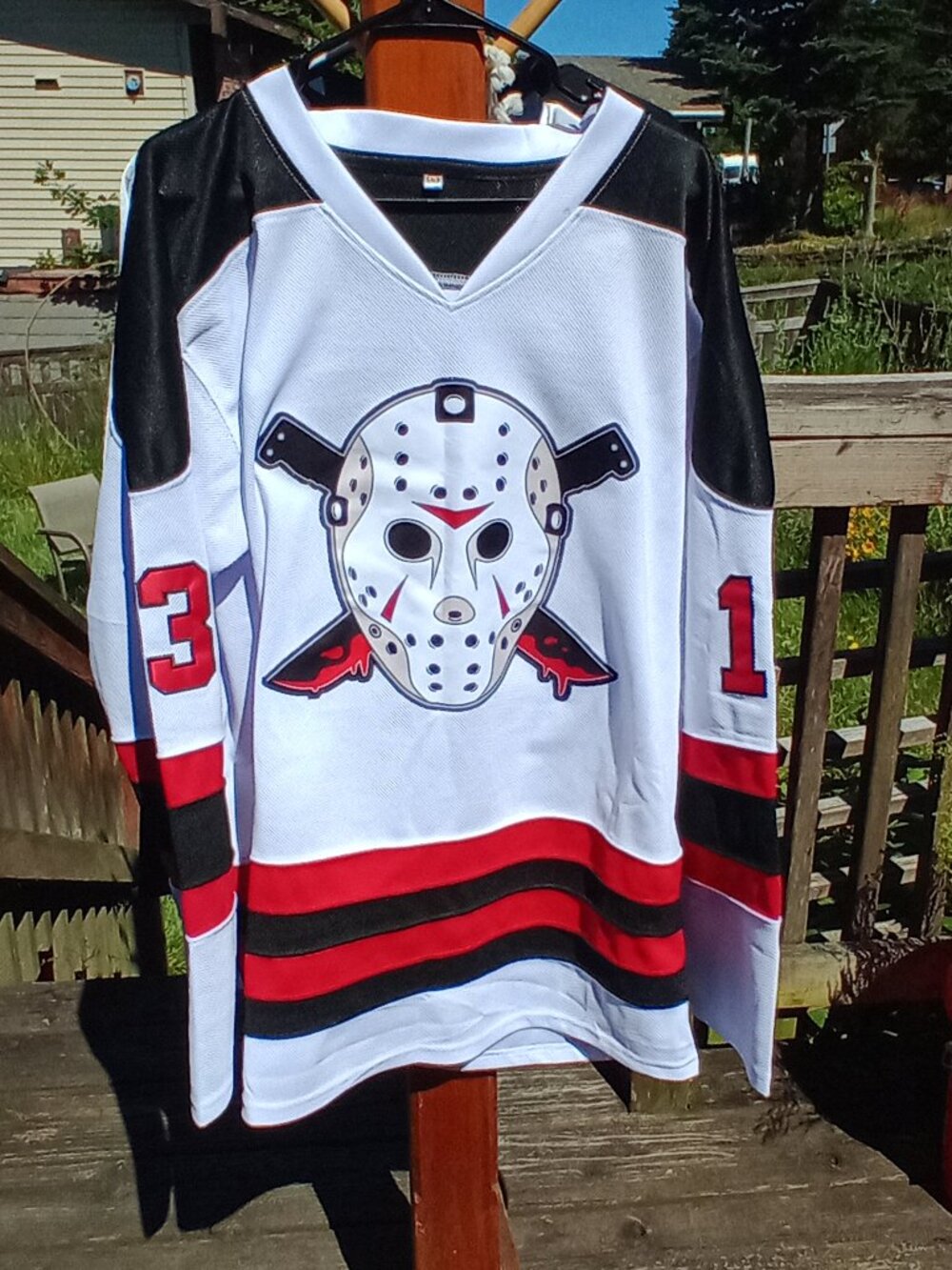 Fun Friday the 13th Jason hockey jersey